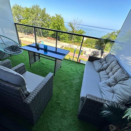 Apartament Z Widokiem Na Morze Seaside 208 Al-Dom 科沃布热格 外观 照片